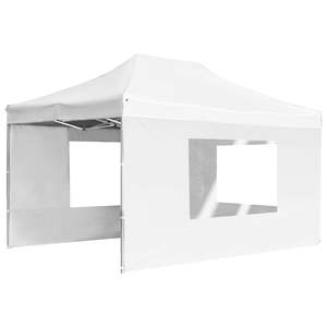 Carpa Plegable Profesional de Aluminio Blanca de 14.8'x9.8' con Paredes para Bodas y Fiestas - Product Image 3