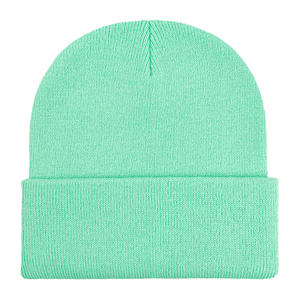 Gorro de Punto de Invierno en Oferta, Gorro Unisex Personalizado con Logotipo, Gorro de Color Puro para Hombre y Mujer - Product Image 1