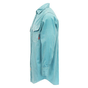 Welding Cotton <b>Waterproof</b> Plus Size Long Sleeve Flame Resistant <b>Work</b> Unisex Shirts Spring Autumn - Product Image 4