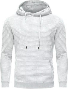 260 Grams Men's Casual Pullover Solid Jacquard Digital Printed Hoodie with Silicone Design for Winter - Product Image 4