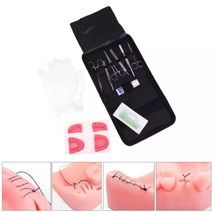 ชุดฝึกหัดเย็บแผลแบบใช้ซ้ำได้ REGENSIS SURGICAL ราคาประหยัด ผลิตจากสแตนเลสคุณภาพสูง ได้รับการรับรองมาตรฐาน CE ผิวหนัง 3 ชั้น - Product Image 1