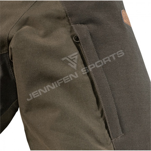 Chaquetas de Caza para Hombre, Personalización OEM, Invierno, Sólidas, Transpirables, 100% Algodón, Chaqueta de Lona - Product Image 3