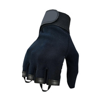 Gants de fauteuil roulant demi-doigts unisexe en cuir Nappa de mouton de haute qualité, antidérapants, respirants, durables, pour activités de plein air, gym et sport, ajustables