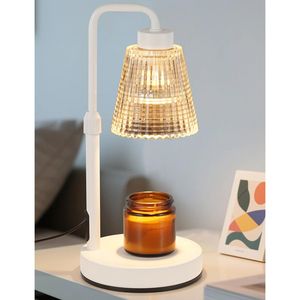 Lampe chauffe-bougie à intensité variable avec minuterie, cadeau d'anniversaire ou de pendaison de crémaillère pour femme et maman, élégante décoration pour la maison neuve avec chauffe-cire J - Product Image 1