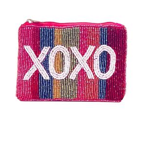 Broderie artisanale unique I LOVE USA Drapeau perlé Design Petit sac portefeuille Élégant Beau et tendance Dernier par Hiba Enterprises - Product Image 3