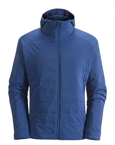 Waterproof Rain Jacket Hooded Breathable Mesh <b>Lined</b> Hardshell Outdoor Hiking Raincoat Grey Purple - Product Image 6