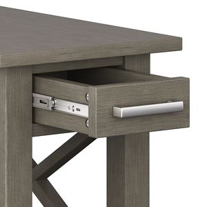 Tavolino stretto grigio Kitchener Farmhouse, elegante comodino - Product Image 3