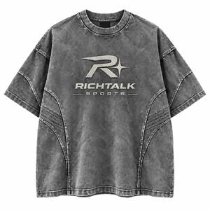 T-shirts pour hommes à coupe régulière, design personnalisé, impression numérique DTG sur le devant, tricotés, 130 g, haute qualité, 100 % polyester, séchage rapide - Product Image 2