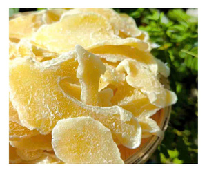 Dried Sliced <b>Ginger</b> Candy With <b>Mint</b> Leaves Natural Sweet Snack For Tea Or Dessert - Product Image 3