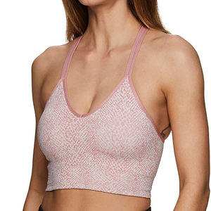 Soutien-gorge de sport respirant grande taille pour femme avec logo personnalisé sur le devant, maintien élevé et design dos nu pour le fitness et les activités sportives - Product Image 6