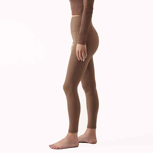 Leggings de yoga sans couture taille haute pour femme, respirants, séchage rapide, extensibles, pour la gym, le fitness, le sport, collants d'entraînement, logo OEM - Product Image 6