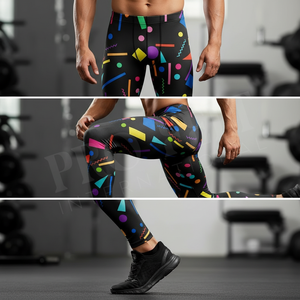 Accepted Private Label Whole Sale <b>Compression</b> Leggings Custom Printed Gym Running Yoga Workout Athletic <b>Tights</b> Fitness Pants - Product Image 4