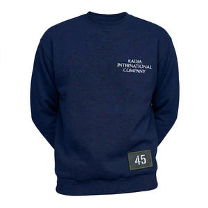 Sudadera Extra Grande de Felpa Azul Marino para Otoño, de Algodón Grueso, Ecológica y Transpirable, Sudaderas con Capucha para Hombre - Product Image 5