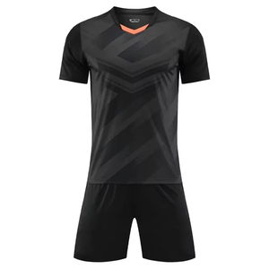 Camiseta de Fútbol Personalizada al por Mayor para Hombre, 100% Poliéster, Secado Rápido, Manga Corta, Uniforme Deportivo, Impresa, de Alta Calidad - Product Image 1