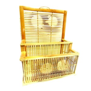 Sustainable Bamboo Magazine Rack - Eco-Friendly Wholesale from Aqdus Saleem - Product Image 4