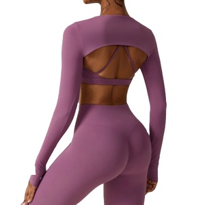2025 últimas señoras sin costuras Bar y medias cómodas Scrunch Butt Top Trending Gym ropa y leggings para mujeres - Product Image 5