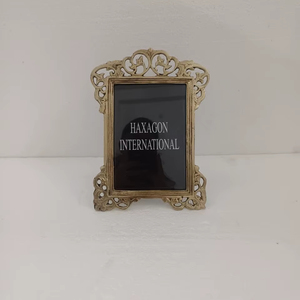 <b>Square</b> Shape Metal Brass Golden Finished Photo <b>Frame</b> Wall Decorative New Design Photo <b>Frame</b> for Home Bed Room Decor - Product Image 6