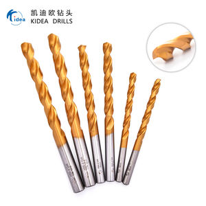 完全研磨工業用チタンコーティングM35/M42コバルトツイストドリル（金属専用、高硬度＆耐摩耗性） - Product Image 4