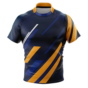 เสื้อรักบี้น้ำหนักเบา ออกแบบเองได้ โรงงานขายส่ง - Product Image 5