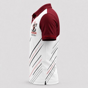 Camiseta Deportiva de Cricket de Alta Calidad, Ligera, Cómoda, a Precio Razonable, Transpirable, del Mejor Proveedor, con Impresión de Logotipo Personalizado - Product Image 4