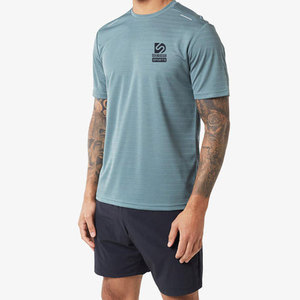 Conjunto de Camiseta y Pantalones Cortos de Lona para Hombre de Alta Calidad, con Logotipo Personalizado, Transpirable, de Secado Rápido, 100% Algodón, Última Tendencia - Product Image 3
