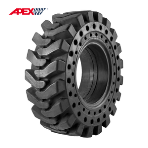 Neumáticos de cargadora de ruedas sólidas a prueba de planos industriales APEX | Se adapta a 25, 29, 33 pulgadas - Product Image 5