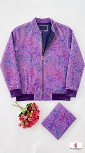 Soft Multicolor Foil Printed Velvet Fabric Premium Garments Dresses Kaftans Fashion Wear Home Textile OEM - Product Image 3