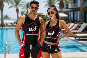 Traje de Baño Personalizado de Nueva Llegada, Venta al por Mayor, Ajustable, Talla Personalizada, Logotipo OEM, Transpirable - Product Image 6