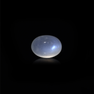 Natural Blue Moonstone Loose Gemstone-6.1 Carat Certified Wholesale Brilliant Cut - Product Image 1