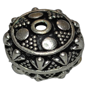 Sterling Silver <b>Large</b> Fine <b>Bead</b> Sterling Silver Ethnic <b>Beads</b> Manufacturer Silver <b>Beads</b> and Findings for Jewellery Making - Product Image 1