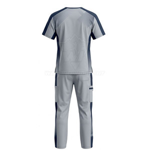 Conjunto de Uniforme Médico para Hombre, Duradero, con Cuello en V Moderno, Tela Suave, Bolsillos y Rendimiento Duradero - Product Image 2