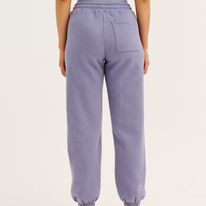 Pantalones Deportivos de Mujer de Alta Calidad, Personalizados, de Algodón y Poliéster, con Logotipo Impreso, Corte Recto - Product Image 5