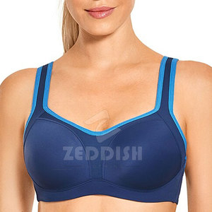 Sujetador Deportivo para Mujer Hecho en Pakistán, Ropa Deportiva, Sujetador Deportivo de Spandex y Poliéster - Product Image 2