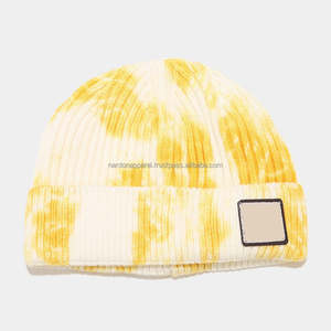 Nardon Apparel Fall <b>Winter</b> Adult <b>Men</b> Women Warm Letter Puff Print Beanie <b>Hat</b> With Custom logo - Product Image 1