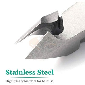 Durable Professional <b>Cuticle</b> <b>Cutters</b> Set Stainless Steel Non Slip Handle Sharp Precision Trimming Tool Box Infant/Pediatric - Product Image 5