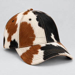 Casquettes en cuir de vachette légères, ajustables, unisexes, pour toutes les saisons, style sportif, vintage, classiques, respirantes, à 6 panneaux - Product Image 4