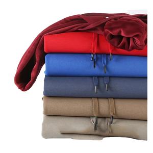 เสื้อฮู้ดผ้าฟลีซเนื้อนุ่มพิเศษ 400 กรัม สำหรับฤดูหนาว ออกแบบโลโก้ปักตามสั่ง OEM ชุดคู่รัก - Product Image 1