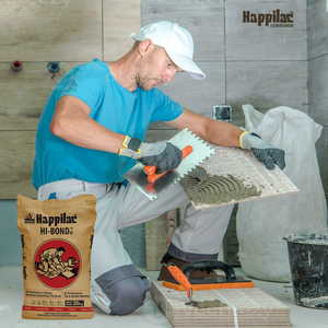 Colle à carrelage à base de ciment polymère et de ciment haute résistance, résistante à l'eau, pour carreaux de céramique et de porcelaine, utilisation au sol - Product Image 5