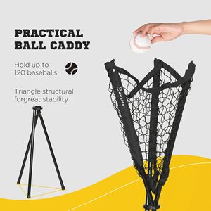Rete Portatile per Allenamento di Softball e Baseball con Tee per la Zona di Battuta e Borsa per il Trasporto per Lanciare e Colpire - Product Image 5