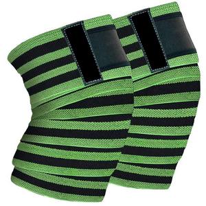 Bandes de compression en néoprène pour les genoux, légères, respirantes, offrant un soutien pour les entraînements à la salle de sport, personnalisables, unisexes - Product Image 1