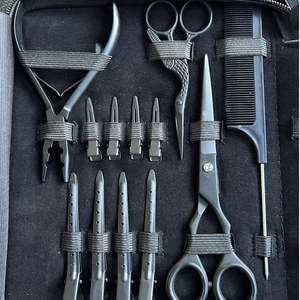 Kit de Herramientas para Extensiones de Cabello de Acero Inoxidable y Plástico, Ligero y Duradero, con Pinzas para Uso en Extensiones Anchas y Estrechas, para Mujeres - Product Image 1