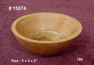 Ensemble de bols à salade et à soupe contemporains en bois d'acacia massif de haute qualité, écologiques, grandes cuillères de mariage, vaisselle de fête - Product Image 2