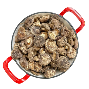 Hongos Shiitake Secos Enteros Blanqueados de Alta Calidad, Color Marrón Loto Azul, Ingrediente Alimenticio Ecológico para Cocinar, 12 Meses de Duración - Product Image 1