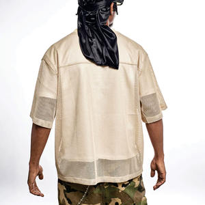 Camiseta de Fútbol Americano para Hombre, Malla de Poliéster 240 GSM, Edición Especial de Verano, Talla Grande, Transpirable, para Entrenamiento de Equipo, Proveedor al por Mayor OEM ODM - Product Image 5