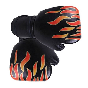 Low MOQ OEM Service Custom Logo Boxing Glove for Unisex Printed PU Leather Smart Casual Training Hand <b>Wrap</b> Boxing Glove - Product Image 4