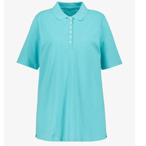 Camiseta Polo Personalizada al por Mayor OEM ODM para Mujer, Fabricante de Camisetas Polo para Mujer de Talla Grande, Transpirables, Cómodas para Golf y Tenis - Product Image 1