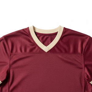 Camiseta de Fútbol Americano Sublimada Personalizada, Malla de Alta Densidad Transpirable, Ropa Deportiva Elástica, Uniforme de Juego para Equipos Adultos, Pantalones Cortos - Product Image 3