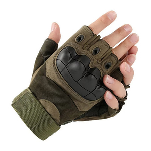 Guantes profesionales con protección en los nudillos para uso unisex con diseño de logotipo personalizado - Product Image 4