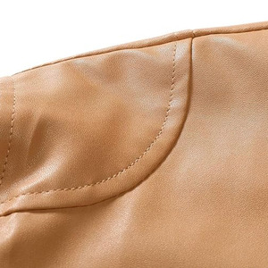 Chaqueta de Cuero Elegante de Alta Calidad para Hombre, Venta al Por Mayor OEM, Cómoda y Casual para Uso Diario - Product Image 3