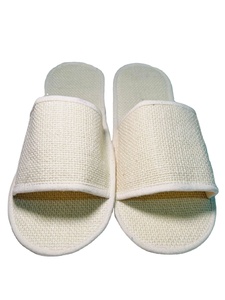 Pantoufles d'hôtel en jute de haute qualité Pantoufles de jute de spa respectueuses de la nature Approvisionnement en gros avec une semelle EVA à faible quantité minimale de commande pour adultes du Bangladesh - Product Image 3